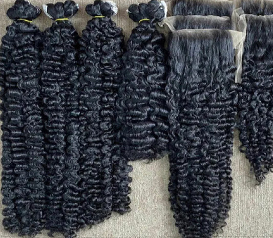 Raw Curly Bundle Deal